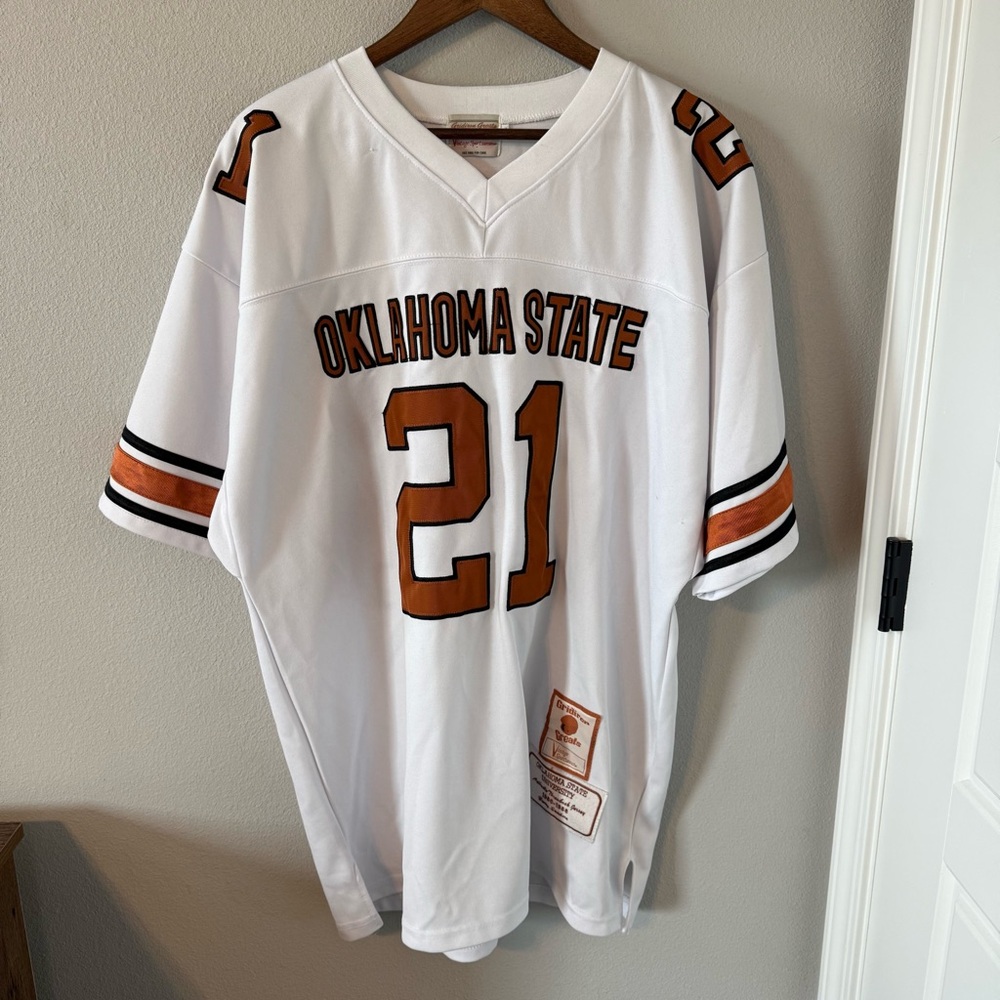 Gridiron Greats Vintage Size 54 Sportswear Oklahoma State Barry Sanders Jersey